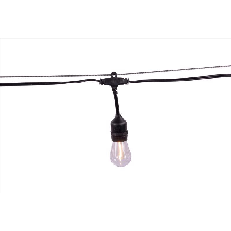 Belle Luci LED Patio Light Set Warm White 18 ft. 10 lights