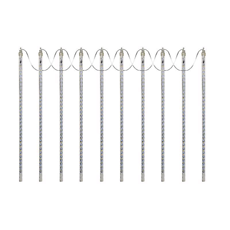 Alpine LED Warm White 54 ct Icicle Light String 9 ft.