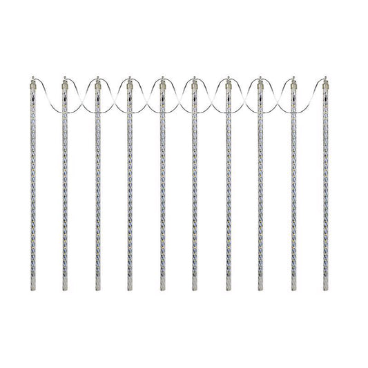 Alpine LED Warm White 54 ct Icicle Light String 9 ft.