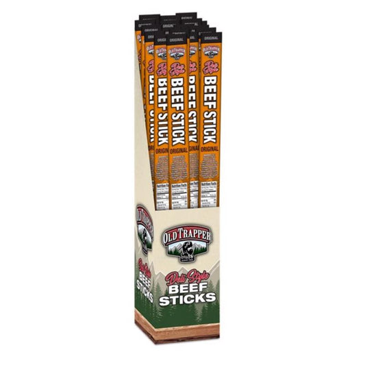 Old Trapper Original Beef Stick 1.75 oz Shrink Wrapped