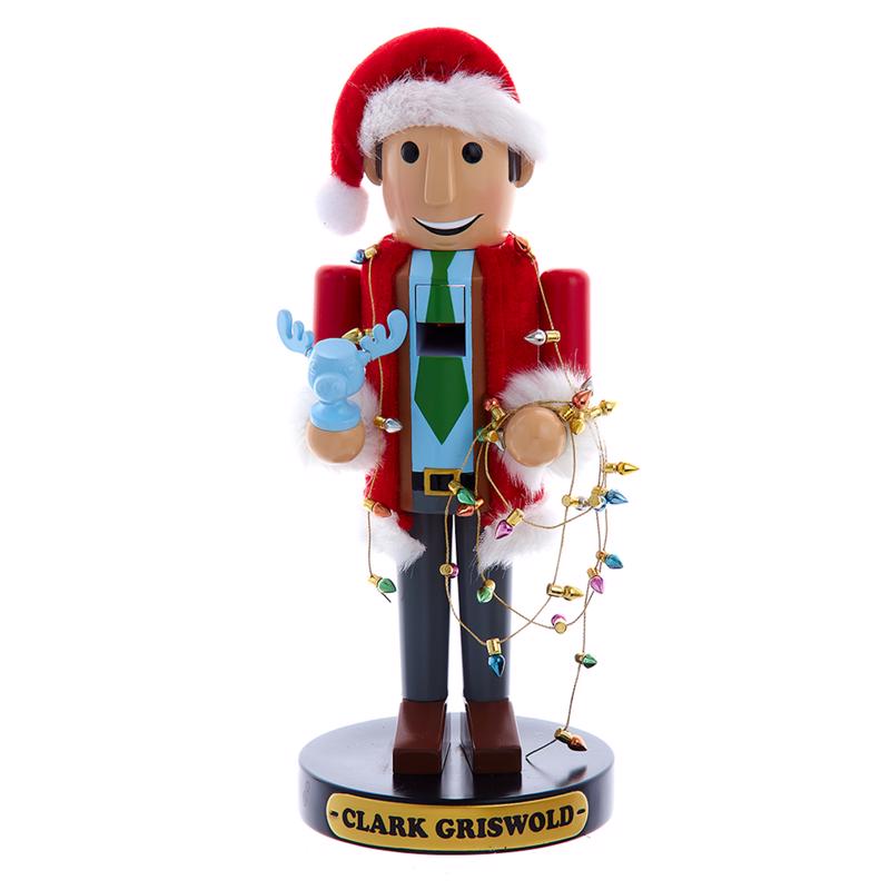 Kurt S. Adler National Lampoon's Christmas Vacation Multicolored Clark Griswold Nutcracker 10 in.
