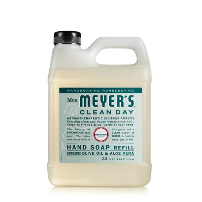 Mrs. Meyer's Clean Day Birchwood Scent Liquid Hand Soap 33 oz
