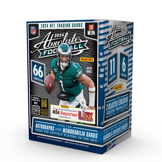Panini NFL 2024 Absolute Football Blaster Box Trading Cards