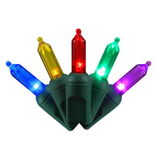 Celebrations LED T5 Multicolored 105 ct String Christmas Lights 26 ft.