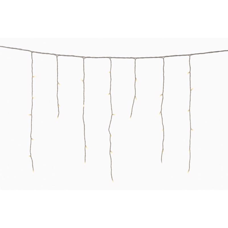 Celebrations LED Rice Multicolored/Warm White 200 ct Icicle Christmas Lights