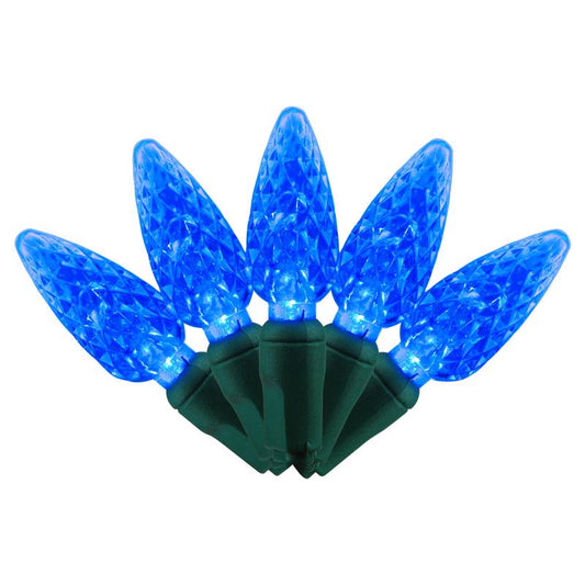 Celebrations LED C6 Blue String Christmas Light Bulbs