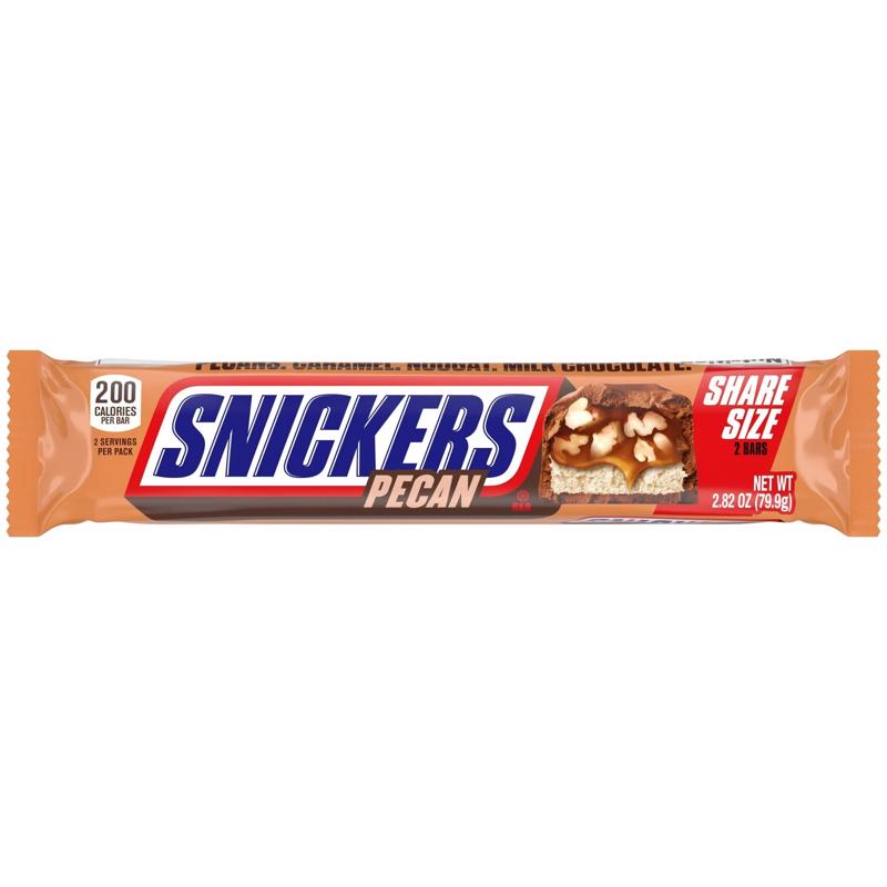 Snickers Share Size Pecan Candy Bar 2.82 oz