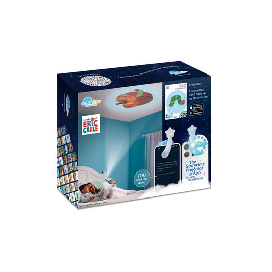 Moonlite Storytime Eric Carle Very Hungry Caterpillar Storybook Projector Multicolored