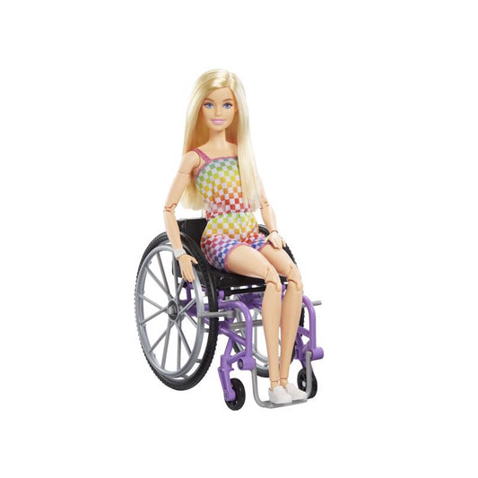 Barbie Fashionistas Wheelchair Doll Multicolored
