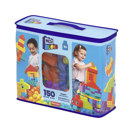 MEGA Bigger Building Blocks Multicolored 150 pc