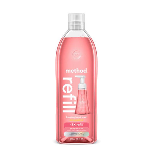 Method Pink Grapefruit Scent Foam Hand Wash 28 oz