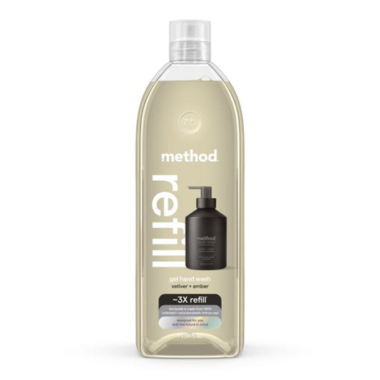 Method Vetiver & Amber Scent Gel Hand Wash 34 oz