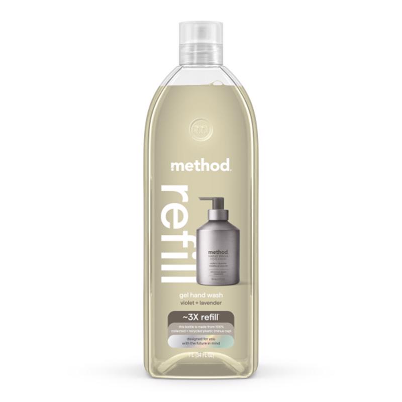Method Violet & Lavender Scent Gel Hand Wash 34 oz