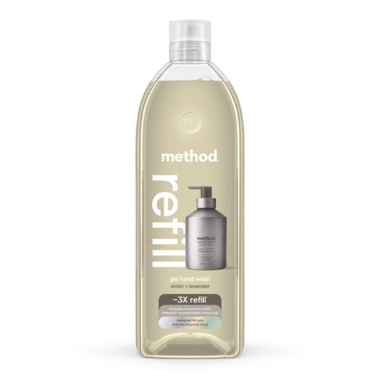 Method Violet & Lavender Scent Gel Hand Wash 34 oz