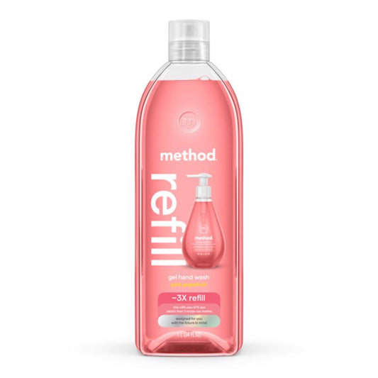 Method Pink Grapefruit Scent Gel Hand Wash 34 oz