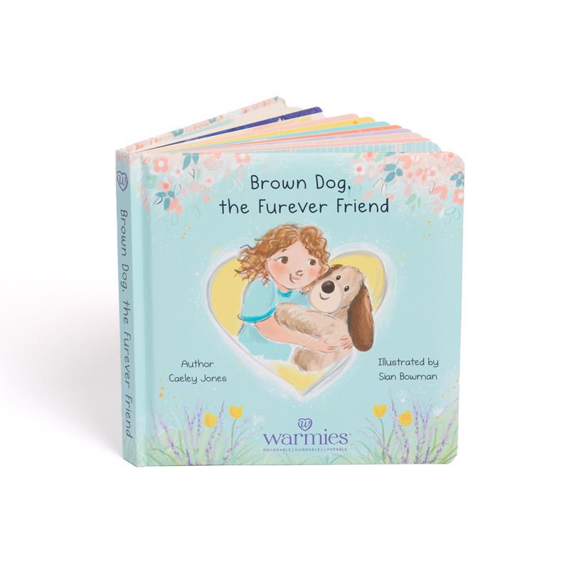Warmies Brown Dog the Furever Friend Board Book