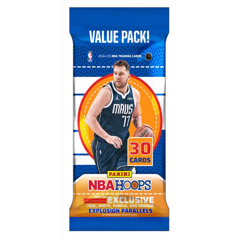 Panini NBA 2024/25 NBA Hoops Fat Pack Trading Cards