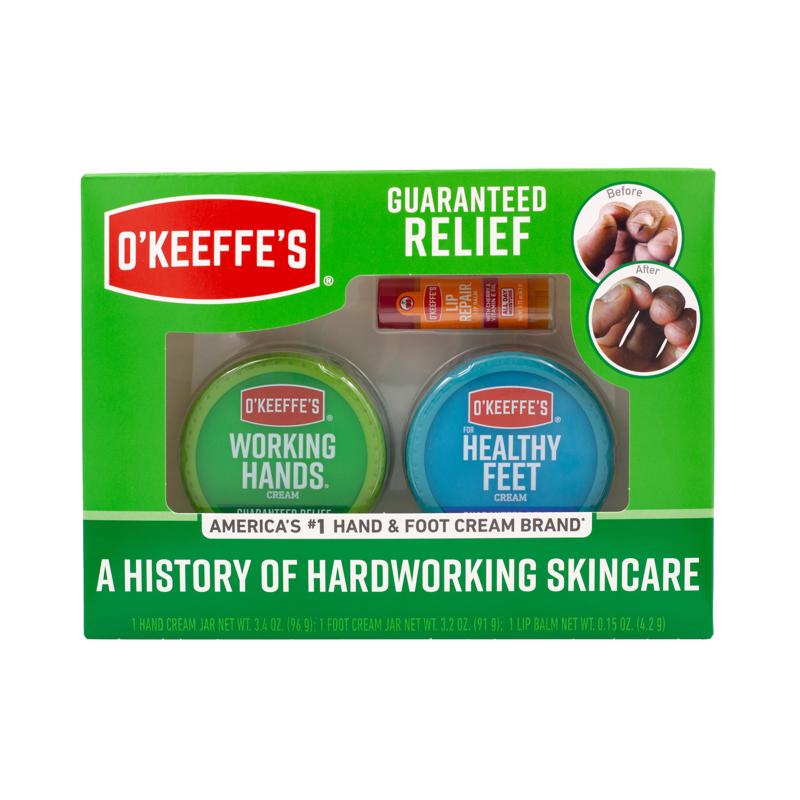 O'Keeffe's Unscented Scent Gift Collection 1 box 3 pk