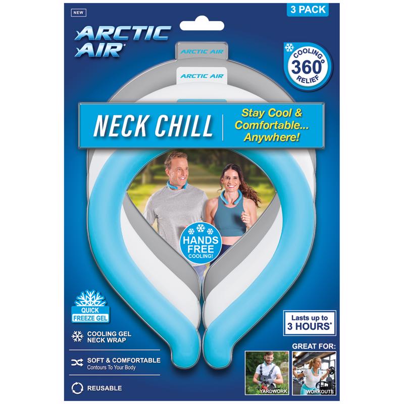 Arctic Air Assorted Arctic Tie Cooling Neck Wrap 3 pk