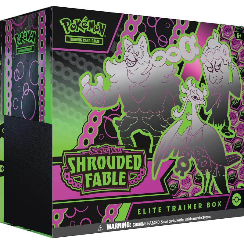 Pokemon Shrouded Fable Elite Trainer Box Trading Cards