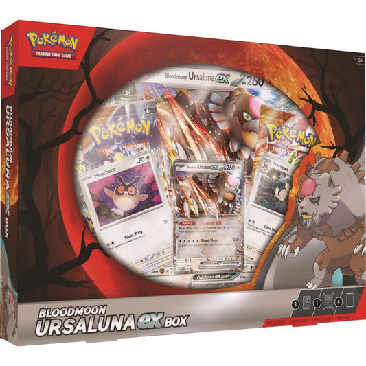 Pokemon Bloodmoon Ursaluna Ex Box Trading Cards