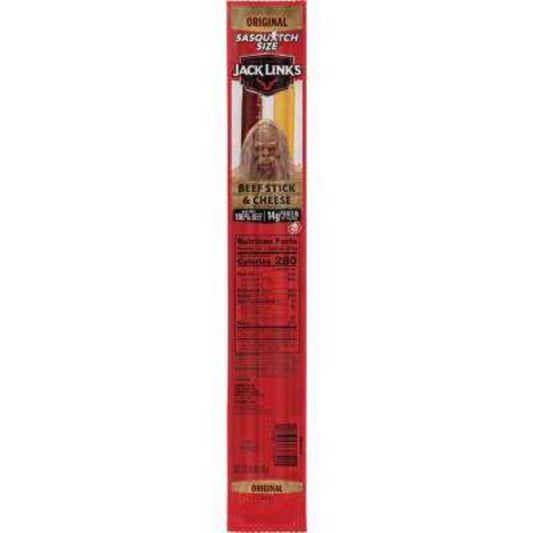 Jack Links Original Beef Stick and Cheese 2.45 oz Packet