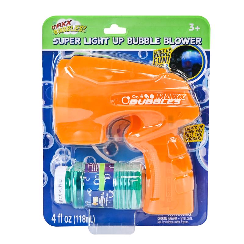 Maxx Bubbles Bubble Blaster with Light Assorted