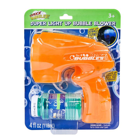 Maxx Bubbles Bubble Blaster with Light Assorted