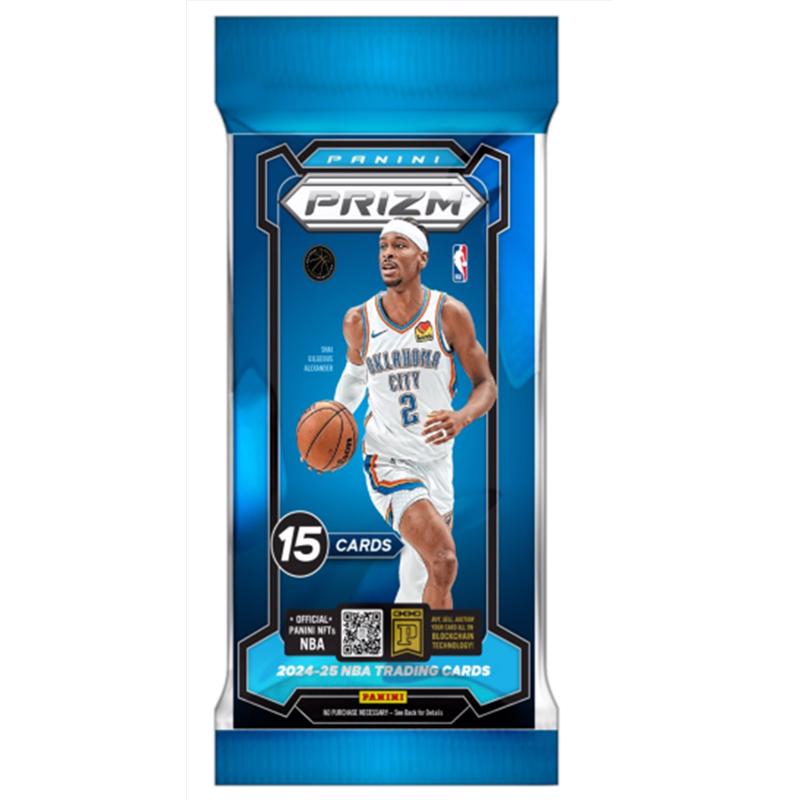 Panini Prizm 2024-25 NBA Basketball Fat Pack Trading Cards Multicolored 15 pc