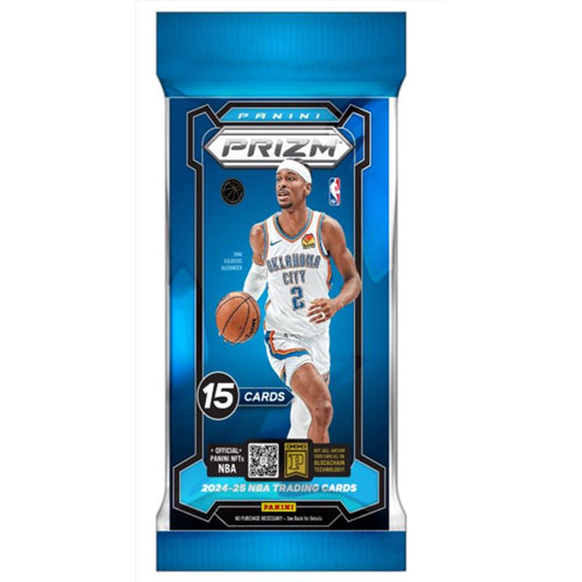 Panini Prizm 2024-25 NBA Basketball Fat Pack Trading Cards Multicolored 15 pc