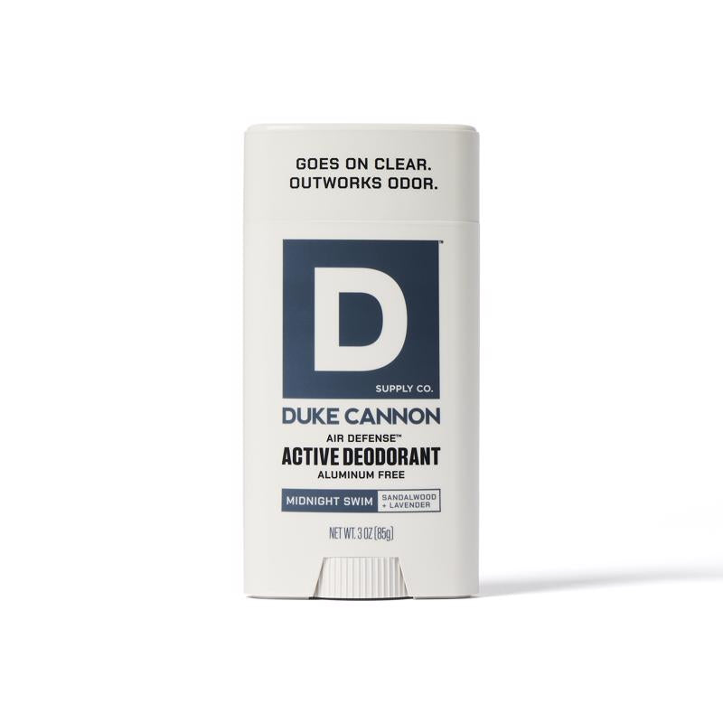 Duke Cannon Midnight Swim White Aluminum Free Deodorant 3 oz 1 pk