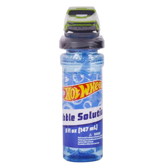 Maxx Bubbles Hot Wheels Bubble Bottle Blue