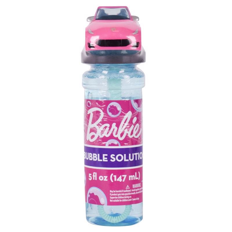 Maxx Bubbles Barbie Convertible Bubble Bottle Pink