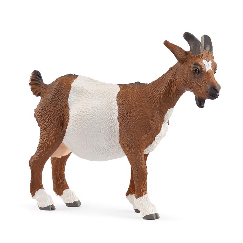 Schleich Goat Figurine White/Brown