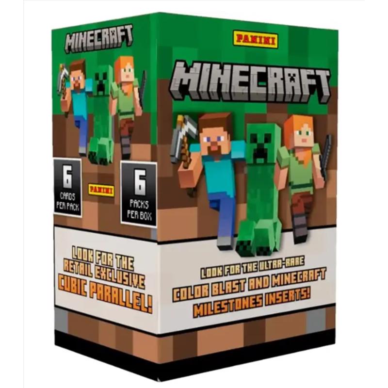 Panini Minecraft Blaster Box Trading Cards Multicolored