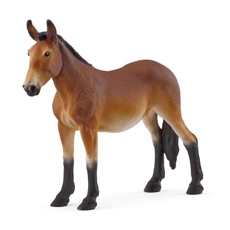 Schleich Mule Figurine Brown/Black