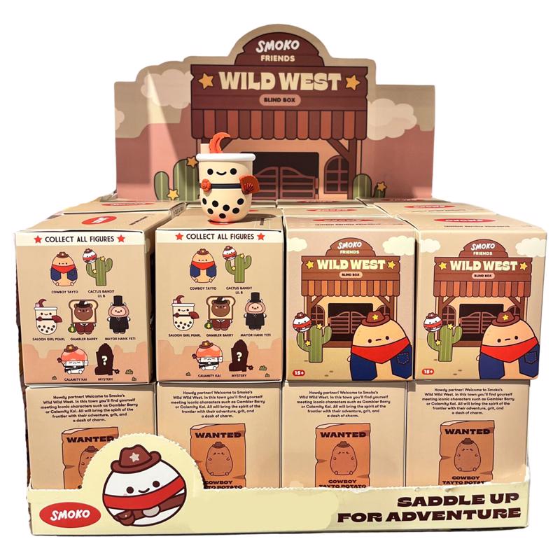Smoko Wild West Friends Blind Box Figure Multicolored