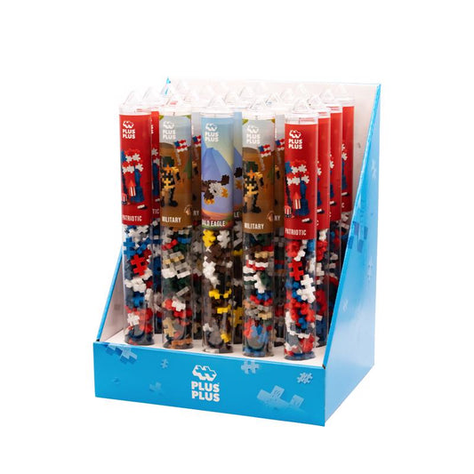 Plus-Plus Patriotic Building Set Multicolored 20 pc
