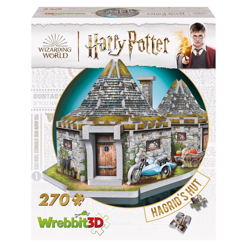 Wrebbit3D Harry Potter Hagrid's Hut 3D Jigsaw Puzzle Multicolored 270 pc