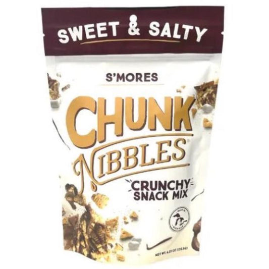 Chunk Nibbles S'Mores Snack Mix 4.25 oz Bagged