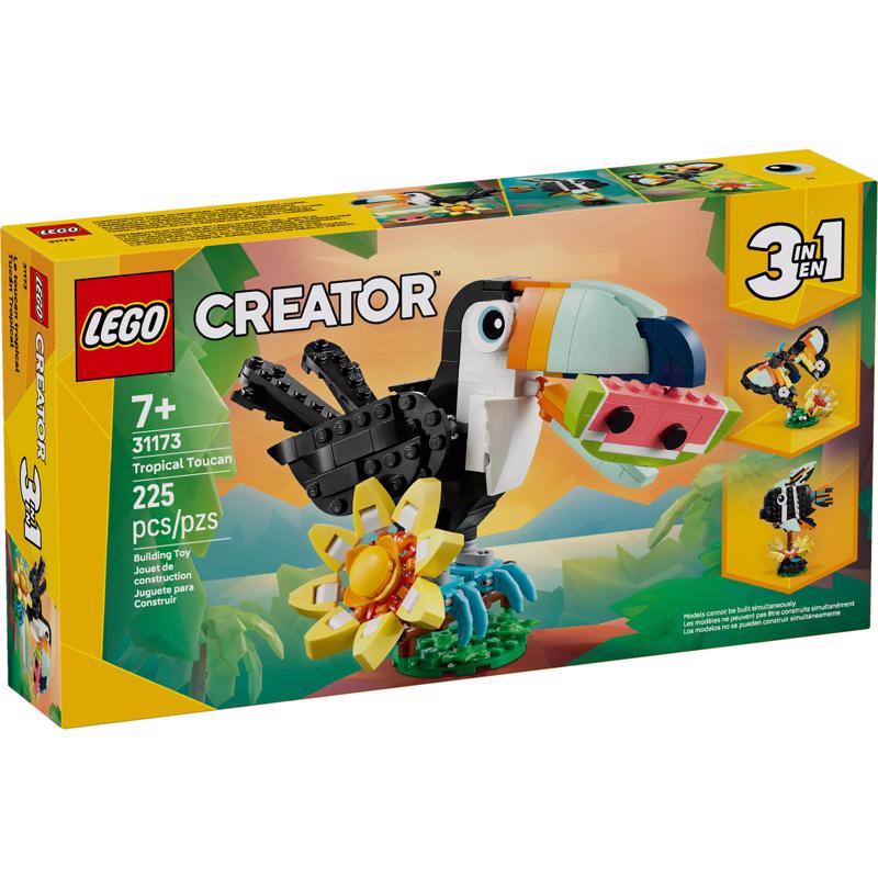 LEGO Creator Tropical Toucan Building Set Multi 225 pc