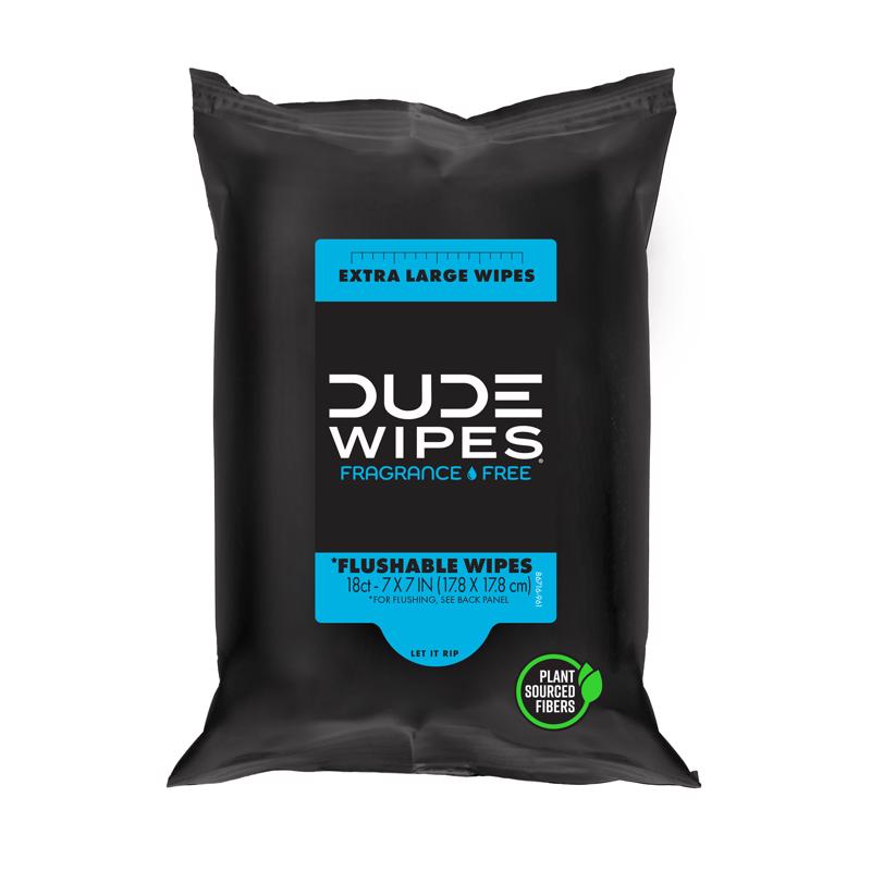 Dude Wipes White Flushable Wipes 18 ct 1 pk