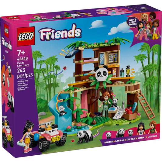 LEGO Panda Sanctuary Animal Care Friends Building Set Multi 243 pc