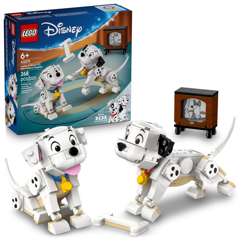 LEGO Disney Lucky and Penny 101 Dalmatians Puppies Building Set Multi 268 pc