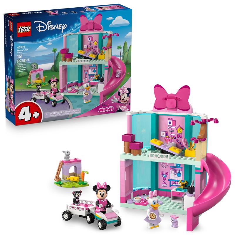 LEGO Disney Minnie's Pet Hotel Building Set Multi 161 pc