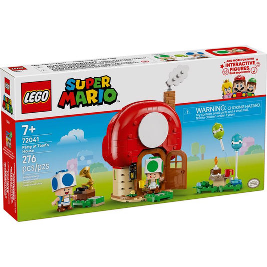 LEGO Super Mario Party at Toads House Building Set Multicolored 276 pc