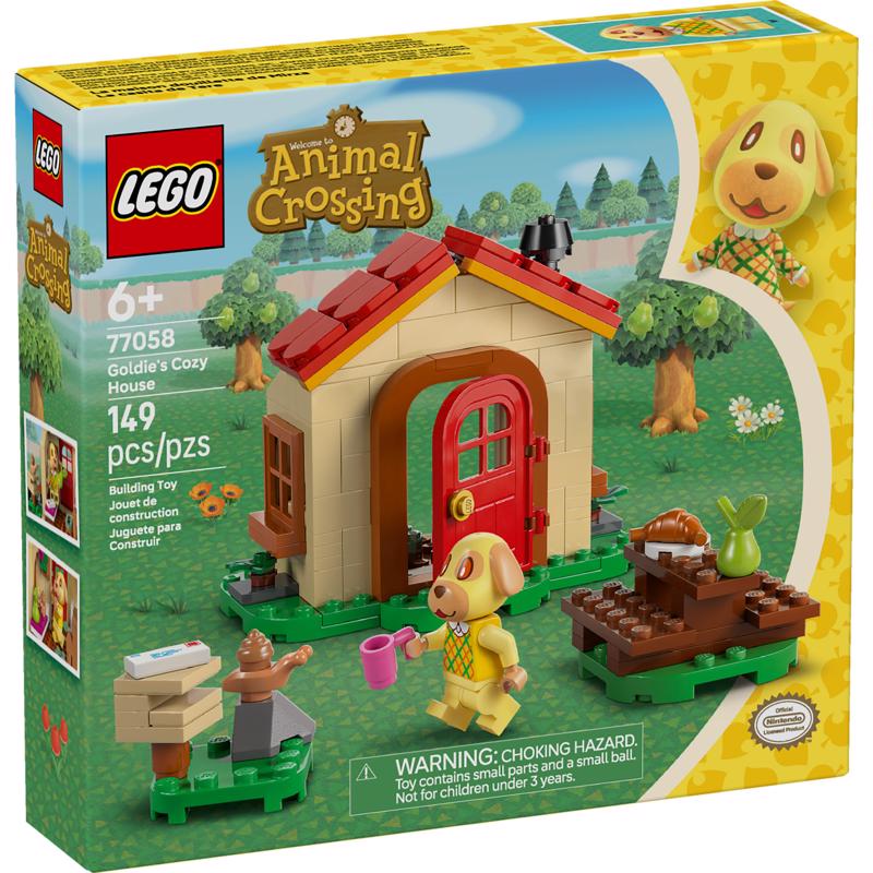 LEGO Goldie's Cozy House Animal Crossing Building Set Multi 149 pc