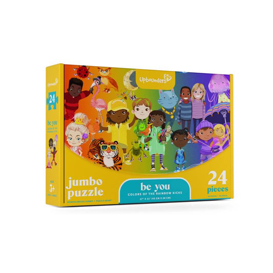 Upbounders Rainbow Kicks Puzzle 24 pc