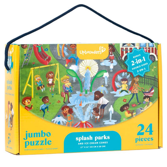 Upbounders Splash Parks Jumbo Puzzle 24 pc