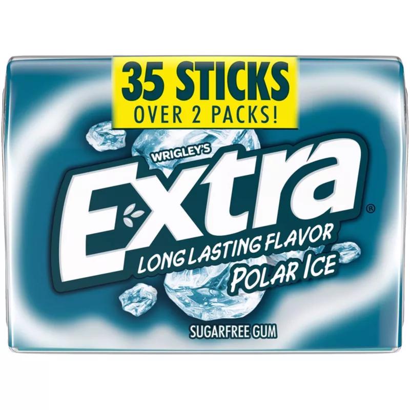 Extra Sugar Free Polar Ice Chewing Gum 1 pk